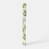 オリーブの枝の水色 iPhone 16ケース (右側面)