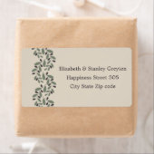 オリーブの枝の結婚ガーランド ラベル (インサイチュ)