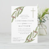 オリーブの枝の聖餐式または確認 招待状 (スタンド正面)
