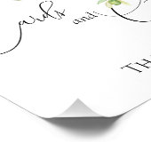 オリーブの枝モダンカードとギフトポスター フォトプリント            (角)