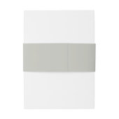 オリーブの枝モノグラムのウェディング Sage Green 招待状ベリーバンド (裏面例)