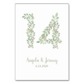 オリーブの枝第14 テーブルナンバー (裏面)