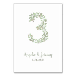 オリーブの枝第3 テーブルナンバー