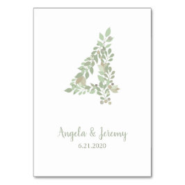 オリーブの枝第4 テーブルナンバー