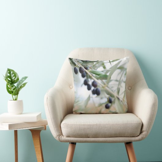 オリーブの枝 クッション (椅子)