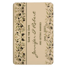 オリーブの枝：トスカーナのTouch日付を保存