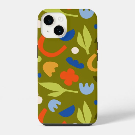 オリーブの牧場 iPhoneケース (裏面)