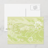 オリーブの花 ポストカード (正面/裏面)