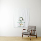 オリーブの葉のゴールドグリークリスト 命名式 洗礼 テーブルランナー タペストリー (インサイチュ)