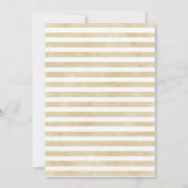 オリーブの葉ノアの箱舟の男の子1歳の誕生日 招待状 (裏面)