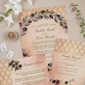 オリーブイタリアンブランチサンキューカード サンキューカード