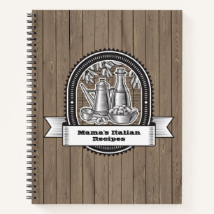 オリーブイタリアン付きママズレシピブック ノートブック