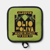 オリーブイタリアン油ウォールアート 鍋敷き (正面)