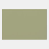 オリーブイースターラッピング紙シートセット – 19"x29" ラッピングペーパーシート (正面2)