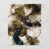 オリーブエメラルドグリーンウォーターのカラーフライヤー チラシ (裏面)