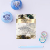 オリーブエメラルドグリーンウォーターのカラーフライヤー チラシ (シングル)