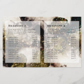 オリーブエメラルドグリーン水彩二折パンフレット (裏面)