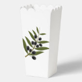 オリーブエレガントをテーマにした紙のお願い箱 フェイバーボックス (正面)