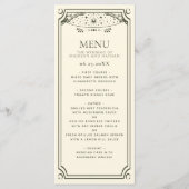 オリーブエレガントタロットカー結婚ド メニュー (正面)