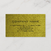 オリーブエレガントプロフェッショナルデザインモダンQRコード 名刺 (裏面)