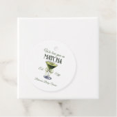 オリーブエレガントボウ愛そう抹茶ベビーシャワー フェイバータグ (インサイチュ)