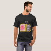 オリーブオイルのイワシ Tシャツ (正面フル)
