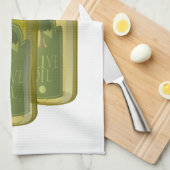 オリーブオイル キッチンタオル (四つ折り)