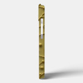 オリーブオーガニックテクスチャーiPhoneケースラギッドルック Case-Mate iPhoneケース (裏面 / 左)