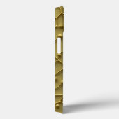 オリーブオーガニックテクスチャーiPhoneケースラギッドルック Case-Mate iPhoneケース (裏面 / 右)