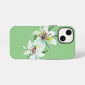オリーブカラー iPhoneケース (裏面横)