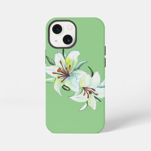 オリーブカラー iPhoneケース (裏面)