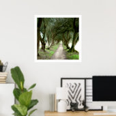 オリーブガーデンプリント ポスター (ホームオフィス)