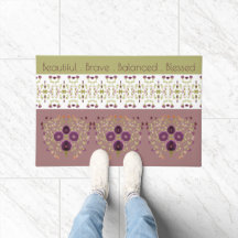 オリーブグリーンとバラ