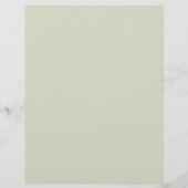 オリーブグリーンのスクラップブック用紙: (裏面)