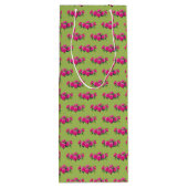 オリーブグリーンの楽しい時間 ワインギフトバッグ (裏面)