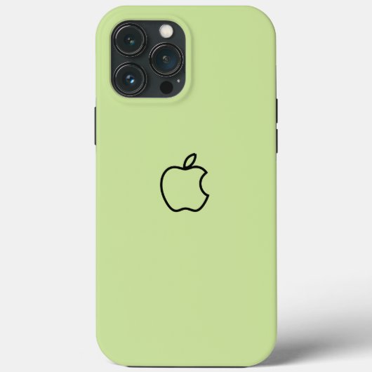 オリーブグリーンカスタムファンシーロゴ Case-Mate iPhoneケース (裏面)