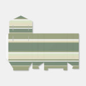 オリーブグリーンストライプ フェイバーボックス (折り畳みなし)