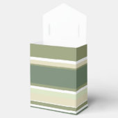 オリーブグリーンストライプ フェイバーボックス (オープン)