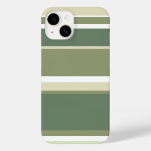 オリーブグリーンストライプ Case-Mate iPhone 14ケース