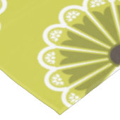 オリーブグリーンスペインのファン テーブルクロス (アングル)