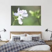 オリーブグリーンプリント キャンバスプリント (インサイチュ (寝室))