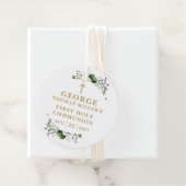 オリーブグリーン植物第モダン1聖餐式 フェイバータグ (インサイチュ)