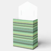 オリーブグリーン横ストライプ線 フェイバーボックス (オープン)