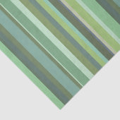 オリーブグリーン横ストライプ線 薄葉紙 (詳細)