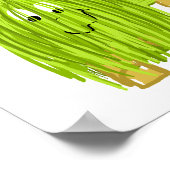 オリーブグリーン買ロカル ポスター (角)