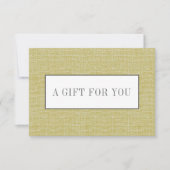 オリーブグリーン |プレーンエレガントリネンルックシック (正面)