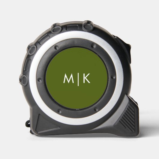 オリーブグリーン | モダンモノグラム メジャー (正面)