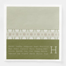 オリーブグリーン（白）