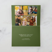 オリーブグリーン「HO HO HO」 シーズンカード (内部)