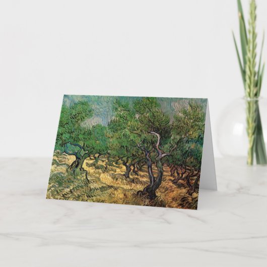オリーブグローブバイビンセントファンゴッホ カード (正面)